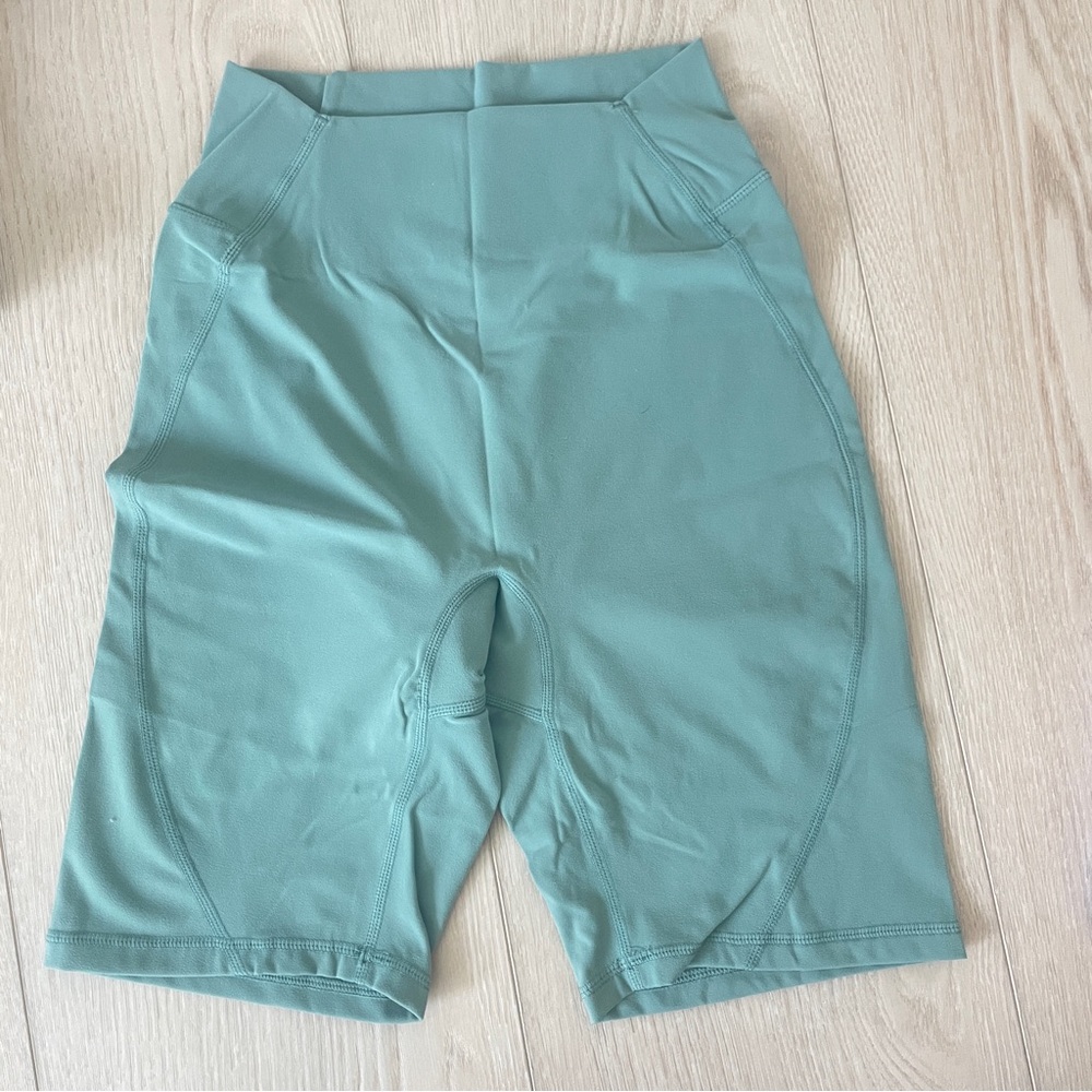 Buffbunny Green Biker Shorts